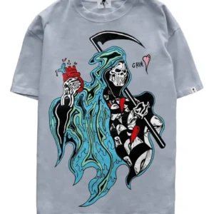 Warren Lotas x Matty Boy Reaper Short Sleeve Tee Shirt Grey