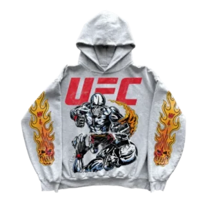 Warren Lotas Knockout Hoodie Heather Grey