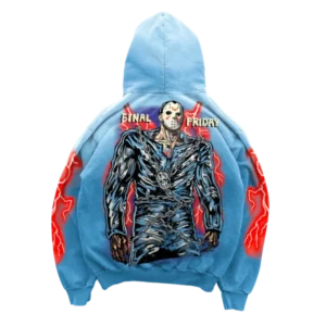 Warren Lotas Final Friday Hoodie Sunfaded Blue