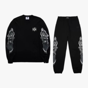 Warren Lotas Black Tracksuit